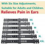 Wholesale Washable Reusable Ear Strap Extender Adjustable Protection Hook (Black)